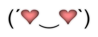 😍 corazón, amor, emoji, lindo, cara whatsapp sticker