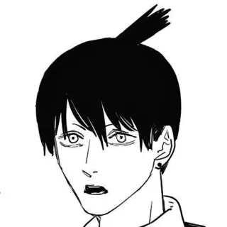 😲 Aki Hayakawa Chainsaw Man 动漫, 漫画, 链锯人, 早川秋 whatsapp sticker