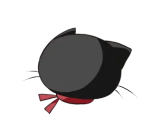 😔 стикер, кот, животное, милый, кавай, мультфильм telegram sticker