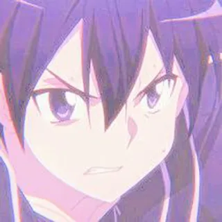 🗡 anime, potret, karakter, manga telegram sticker