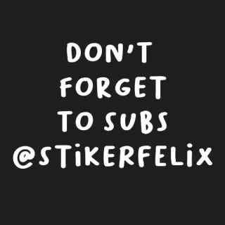 Felix psd @stikerfelix telegram stickers