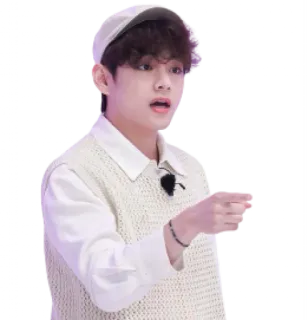 😨 V K-pop, BTS, Kim Taehyung, V telegram sticker