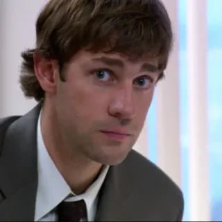 🗞 Jim Halpert The Office Büro, TV Serie, Comedy, Jim, Halpert telegram sticker