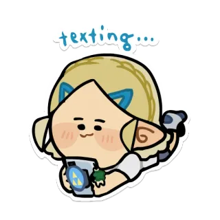 Wolf Link telegram stickers