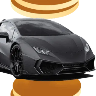 🥞 car, vehicle, sports car, automobile, pancakes whatsapp sticker