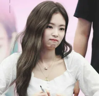 🤍 Jennie kpop, นักร้อง, ไอดอล, ผู้หญิง, ภาพเหมือน whatsapp sticker