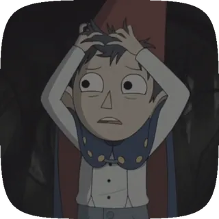 😨 Wirt Over the Garden Wall telegram sticker