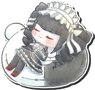 🃏 Celestia Ludenberg Danganronpa Anime, Desenho animado, Fofo, Personagem, Danganronpa, Celestia Ludenberg, Monokuma telegram sticker