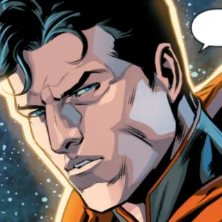 🦯 Superman супергерой, комикс персонаж, Кларк Кент, DC Comics telegram sticker
