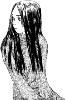 😶 Манга, Девушка, Иллюстрация, Рисунок, Портрет, Аниме telegram sticker