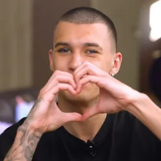 🖤 coração, amor, gesto de mão, pessoa, afeição telegram sticker
