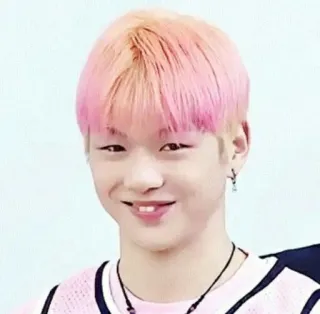 🙂 person, kpop, idol, portrait, smile, youth telegram sticker