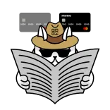 🗞 cat, reading, newspaper, detective, spy, hat, sunglasses telegram sticker