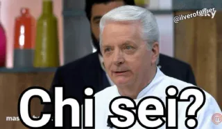 🧐 Chi sei? pergunta, italiano, quem é você, rosto, expressão telegram sticker