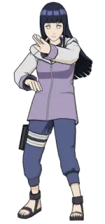 ⚔ Hinata Naruto 애니메이션, 닌자, 백안 telegram sticker