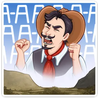 😱 A-A-A-A- telegram sticker