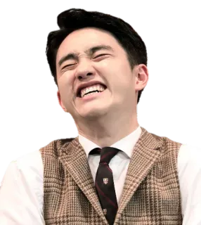 🤣 man, funny, expression, face, person, portrait telegram sticker