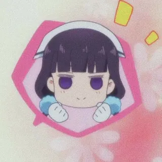 🍇 anime, cartoon, chibi, cute, character telegram sticker