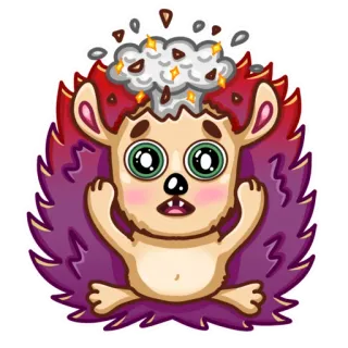 Ёжик telegram stickers