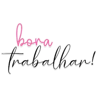 😄 bora trabalhar! trabalho, motivação, brasil, português telegram sticker