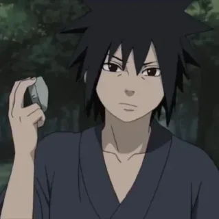 🗝 Madara Uchiha Naruto anime, uchiha, madara, sharingan, manga, ninja telegram sticker