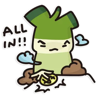 CryptoLoser _ Leek telegram stickers