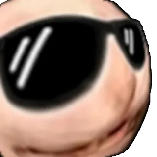 😎 occhiali da sole, meme, cultura internet, cool, umorismo telegram sticker