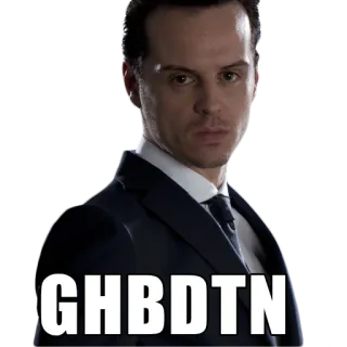 🙋 Moriarty Sherlock GHDBTN Sherlock, Moriarty, villano, serie TV, personaje, traje telegram sticker