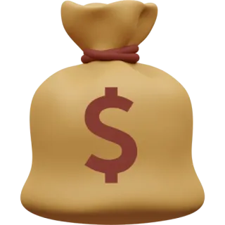 💸 soldi, dollaro, borsa, ricchezza, finanza whatsapp sticker