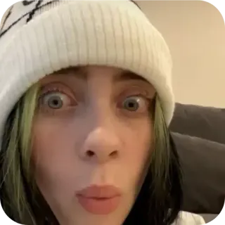 😱 Billie Eilish telegram sticker