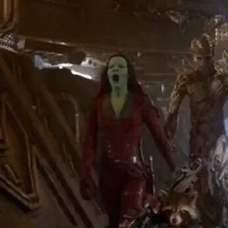 🌪 Gamora Guardians of the Galaxy Marvel, galáxia, filme, espaço, ação telegram sticker