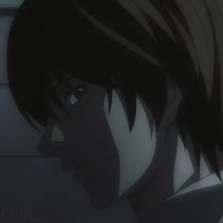 🌟 Light Yagami Death Note anime, character, death note, light yagami, manga telegram sticker