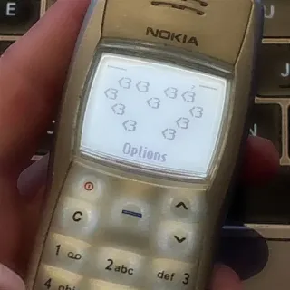 🖤 <3 <3 <3 <3
<3 <3
<3
13
<3
<3
<3
Options nokia, phone, mobile phone, hearts, old technology telegram sticker