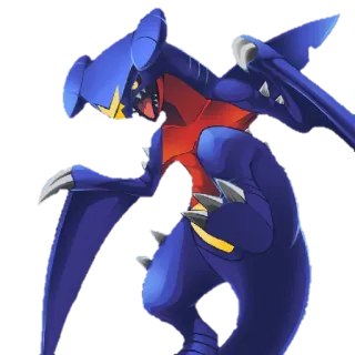 😡 Garchomp Pokemon Garchomp, Pokemon, dragon, fighting, monster, game, nintendo telegram sticker