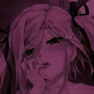 💓 动漫, 女孩, 悲伤, 哭泣, 漫画 telegram sticker