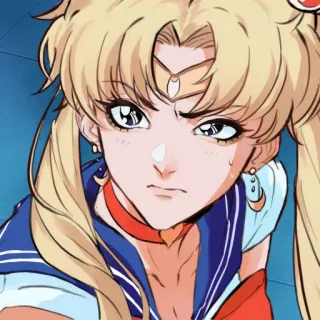 🌕 Sailor Moon Anime, Manga, Sailor Moon, Magical Girl, Usagi Tsukino telegram sticker