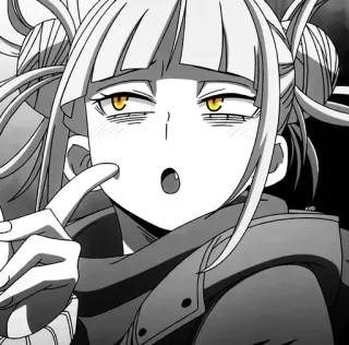 🖤 Himiko Toga My Hero Academia Anime, Personaggio, Toga, My Hero Academia, Himiko Toga, Yandere, Studentessa telegram sticker