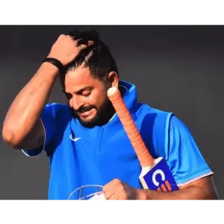 🤦‍♂ Cricket, Sport, Spieler, Schläger, Athlet, Indien whatsapp sticker