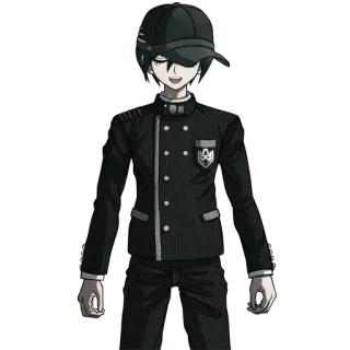 😌 Shuichi Saihara Danganronpa V3: Killing Harmony Аниме, Видеоигра, Danganronpa, Шуичи Саихара, Персонаж telegram sticker