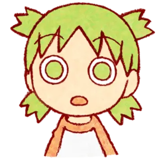Yotsuba&! Sticker 2 @Nekosticker telegram stickers