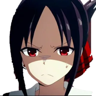 😠 Kaguya Shinomiya Kaguya-sama: Love Is War Anime, Kaguya, Shinomiya, Kaguya-sama, Love is War, Arrabbiato, Serio telegram sticker