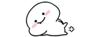 🍚 fofo, desenho animado, bolha, personagem, pum, engraçado whatsapp sticker