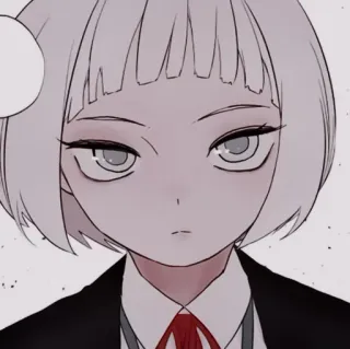 🐚 Anime, Ragazza, Manga, Personaggio, Ritratto telegram sticker