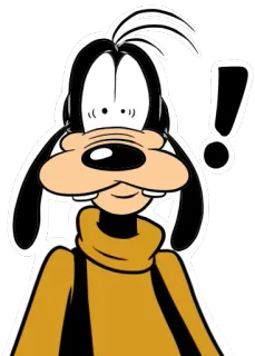 😳 Goofy kartun, Disney, Goofy, karakter whatsapp sticker