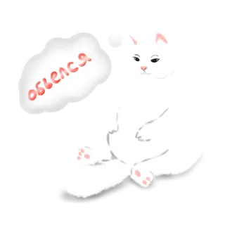 💨 объелся 猫, 白猫, ロシア, ステッカー, 動物, ペット, ふわふわ telegram sticker