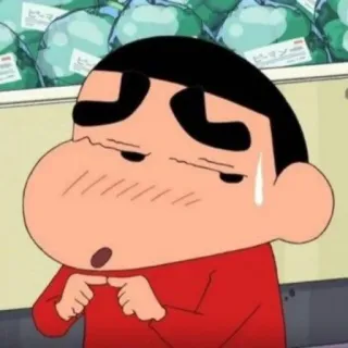 😙 Shin-chan Crayon Shin-chan Shin-chan, Crayon Shin-chan, Anime, Manga, Drôle, Mignon telegram sticker