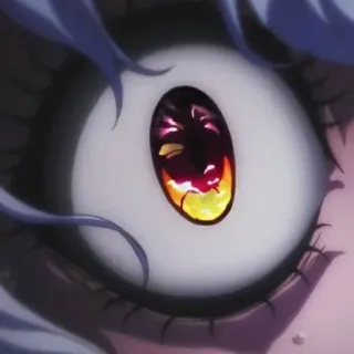 👁 目, アニメ, マンガ, アップ telegram sticker
