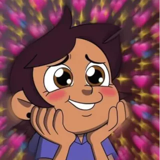 😍 Luz Noceda The Owl House Dibujos animados, Disney, Lindo, Amor, Corazones, Feliz telegram sticker