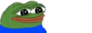 🐸 Pepe the Frog pepe, frog, meme, sad, internet culture telegram sticker