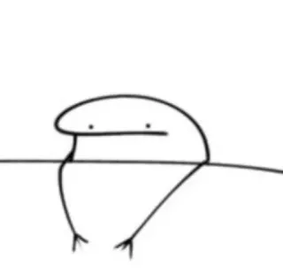 🪵 monigote, meme, gracioso, simple, dibujo whatsapp sticker